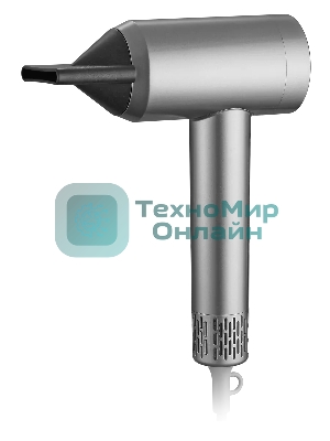 Фен БЕРДСК Trims BD 1102 серебристый, 1800 Вт, ионизация