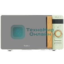 Микроволновая печь Tesler ME-2044 зеленый, 20 л, 700 Вт, переключатели - кнопки, поворотный механизм