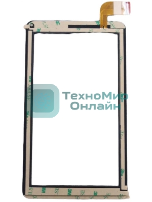 Сенсорное стекло (тачскрин) DEXP Ursus S270i Kid's, черное