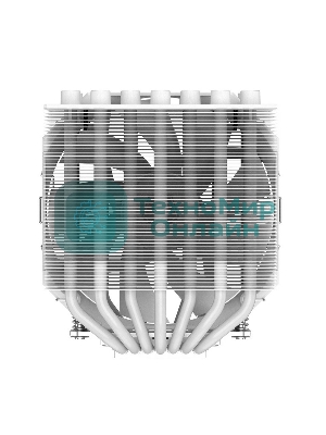 Кулер для процессора ID-COOLING SE-207 XT SLIM белый 120мм алюминий/медь 1800rpm 35.2db 4-pin 220W 135мм