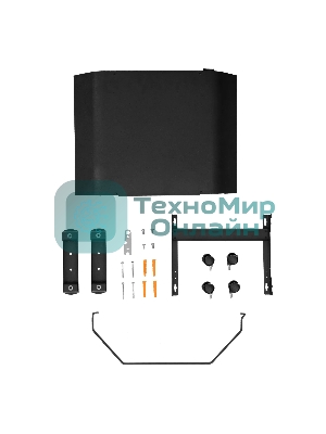 Конвектор электрический Denzel XCE-1000B черный, 1000 Вт, 15 м2, термостат