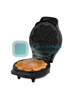 Вафельница Kitfort КТ-1664 1000Вт черный