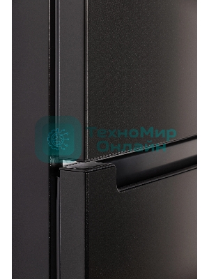 Холодильник Nordfrost NRB 131 B черный двухкамерный 170/100 л морозилка снизу, капельная система