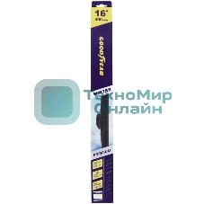 Щетка стеклоочистителя GOODYEAR GY005316 Winter Premium 16''/40 см, 9 переходников