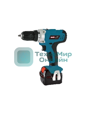 Дрель шуруповерт MASTER ДА-14/2LI, 14 В, 2 Ач, 35 Нм, щеточный