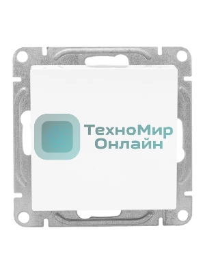 Механизм выключателя EKF UP1-SWW-10 одноклавишный, белый Эпика