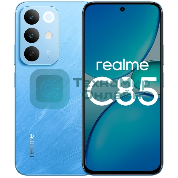Смартфон Realme C85 RMX5566 6/128Gb, синий