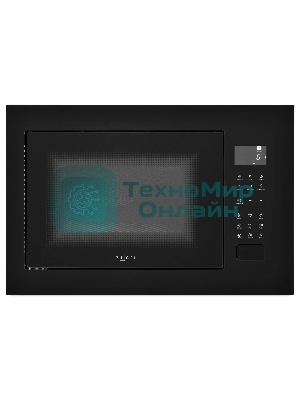 Встраиваемая микроволновая печь ZUGEL ZMO251B, черная