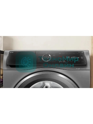 Стиральная машина Bosch Serie 8 WNC254ARSN серый загрузка фронтальная 10,5 кг, 1400 об/мин., класс: D