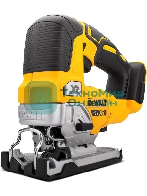 Лобзик электрический DeWalt DCS334N-XJ без акк. и ЗУ 18В XR, маятник, бесключ.смена,пропил 130 мм, ход 26 мм