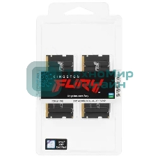 Оперативная память Kingston Fury Impact, DDR5, 32Gb (2x16 Gb), 4800 MHz, CL38, SO-DIMM