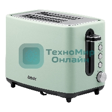 Тостер BBK TR85 серо-зеленый