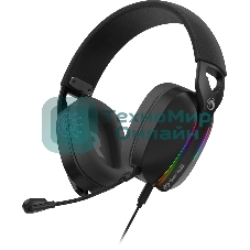 Гарнитура Marvo Pulz 70S Gaming Headset чёрный, проводная, USB, 7.1 Surround, RGB-подсветка