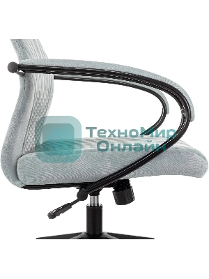 Кресло Бюрократ CH-610 Fabric Light-28 серо-голубой, ткань
