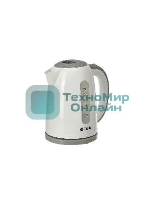 Чайник электрический Delta DL-1106 белый с серым