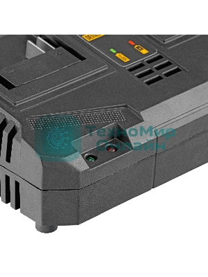 Устройство зарядное для аккумуляторов двухпортовое Denzel BCH-20-4.0x2, Li-Ion, 20 В, 4.0 А