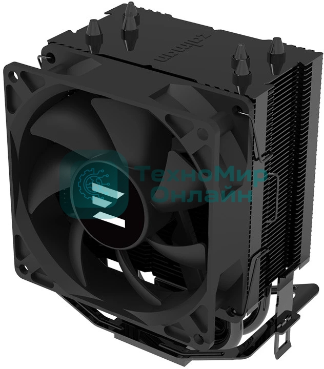 Кулер ZALMAN CNPS4X BLACK, 92мм FAN, 3 HEAT PIPES, 4-PIN PWM, 800-2000 RPM, 29DBA, HYDRO BEARING, LGA1700/1200/115x, AM5/AM4/AM3