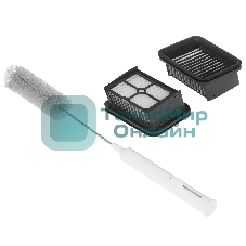 Пылесос вертикальный моющий Deerma DEM-VX96W серый, питание от аккумулятора, 160 Вт, уборка сухая/влажная, пылесборник 0.6 л