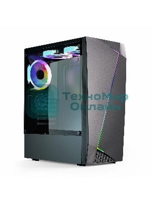 Компьютерный корпус ABR GQ-2 (8018) (USB 3.0X1 + USB 2.0 X2+audio)