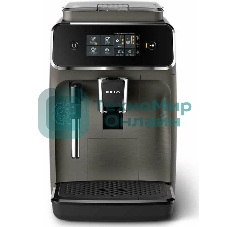 Кофемашина автоматическая Philips EP2224/10 черный, исп. кофе - молотый/зерновой, 1.8 л, 1500 Вт, 15 Бар.