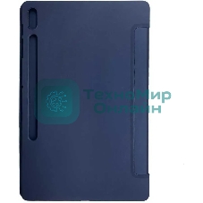 Чехол Deppa для Samsung Galaxy Tab S7+ Lite Wallet Onzo искусственная кожа синий (84094)