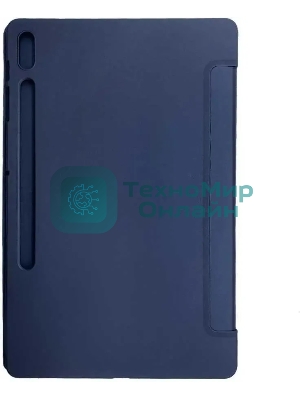Чехол Deppa для Samsung Galaxy Tab S7+ Lite Wallet Onzo искусственная кожа синий (84094)
