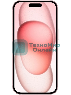 Смартфон Apple iPhone 15, 6/256Gb, розовый
