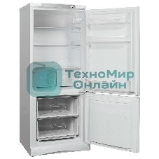 Холодильник Indesit ES 15 A белый двухкамерный 189/54л морозилка снизу