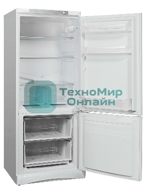 Холодильник Indesit ES 15 A белый двухкамерный 189/54л морозилка снизу