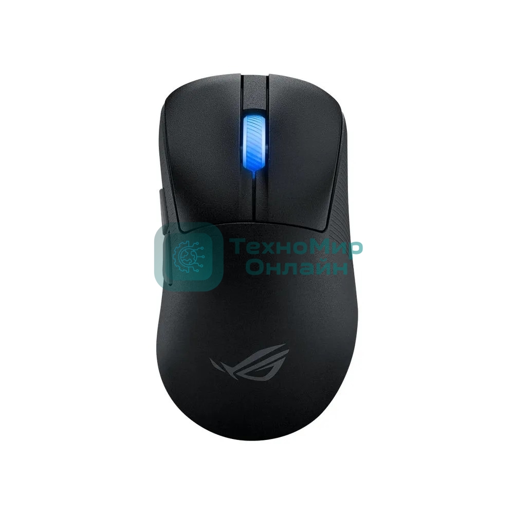 Мышь беспроводная/проводная ASUS ROG Keris II ACE черный, 42000 dpi, радиоканал, Bluetooth, USB, кнопки - 6
