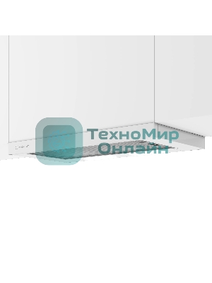 Вытяжка телескопическая Indesit INT 62HR WH белый, 60 см, 291 куб. м/ч, 63 дБ