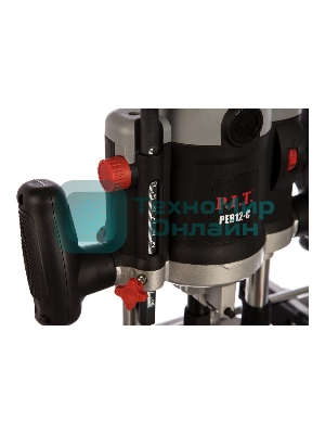Фрезер электрический P.I.T. МАСТЕР PER 12-C, 2100Вт, рег-ка 6000-22000об.мин, цанга 8, 12мм, пл. пуск