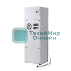 Кулер для воды AEL LD-AEL-28, верхняя загрузка, нагрев 90 °С, охлаждение 15 °С, белый/серебристый