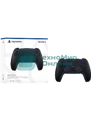 Геймпад Sony PlayStation 5 DualSense Wireless Controller CFI-ZCT1W черный (PS719827696)