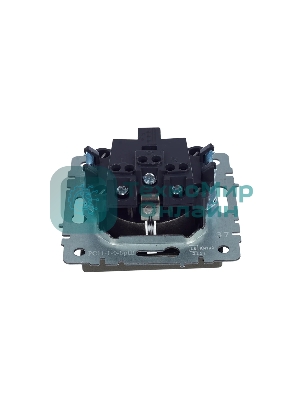 Розетка 1-местная IEK BRITE РС11-1-0-БрШ (BR-R11-16-K37) с заземлением, без защитных шторок, 16А, шампань