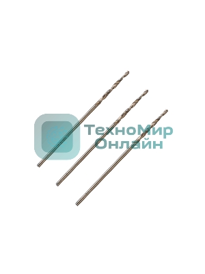 Сверло EDGE by PATRIOT по металлу 1,0 мм, 3шт в блистере