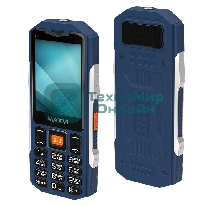 Мобильный телефон Maxvi T19 синий