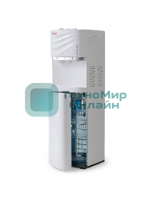 Кулер для воды AEL LC-AEL-840а, нижняя загрузка, нагрев 94 °С, охлаждение 5 °С, белый