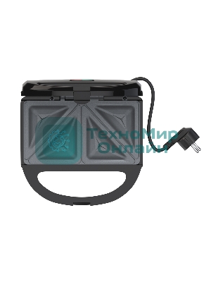 Вафельница Maxvi SM752P черный