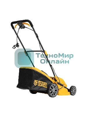 Газонокосилка электрическая Denzel GMC-2000, шир. 44см, 2000 Вт, 6 уров., травосб. 45 л