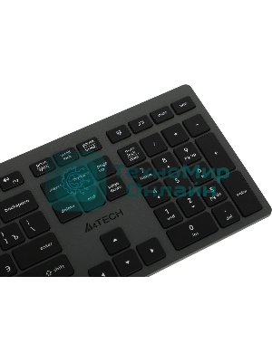 Клавиатура проводная A4Tech Fstyler FX50, USB, серый