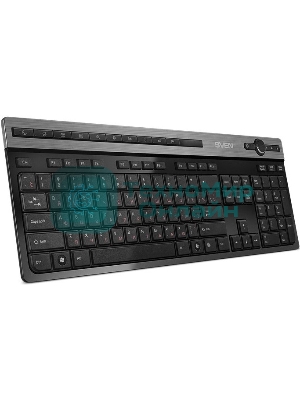 Клавиатура SVEN KB-E5500W беспроводная, радиоканал, чёрный