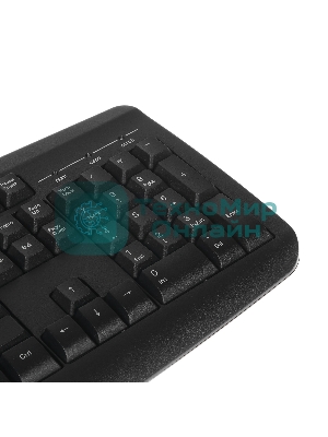 Комплект клавиатура+мышь Genius Smart KM-200 проводной, USB, 1000 DPI, чёрный