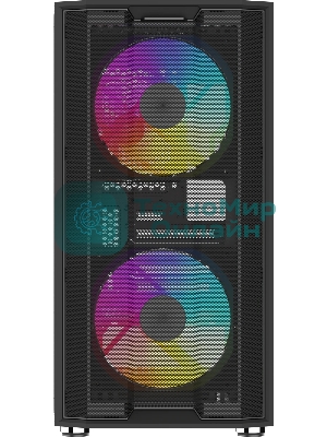 Корпус SAMA S30, Mini-Tower, чёрный, 2 x 140 мм, 1 x 120 мм