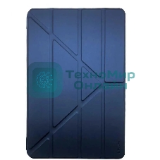 Чехол Deppa для Samsung Galaxy Tab S7+ Lite Wallet Onzo искусственная кожа синий (84094)