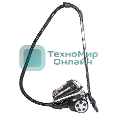 Пылесос JVC JH-VC411 черный, 400/2200 Вт, уборка сухая, пылесборник контейнер 3 л