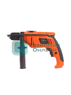 Дрель электрическая ударная PATRIOT FD 770HL, 770Вт, 2800об/мин, 44800уд/мин, макс. диаметр сверления 13мм, быстрозажимной патрон
