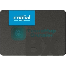 Накопитель SSD Crucial BX500, 4Tb, SATA III, 2.5