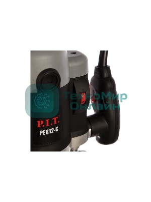 Фрезер электрический P.I.T. МАСТЕР PER 12-C, 2100Вт, рег-ка 6000-22000об.мин, цанга 8, 12мм, пл. пуск