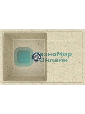 Кухонная мойка Practik PR-M 735-002 слоновая кость